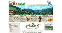 Desktop Screenshot of ilsottobosco.com